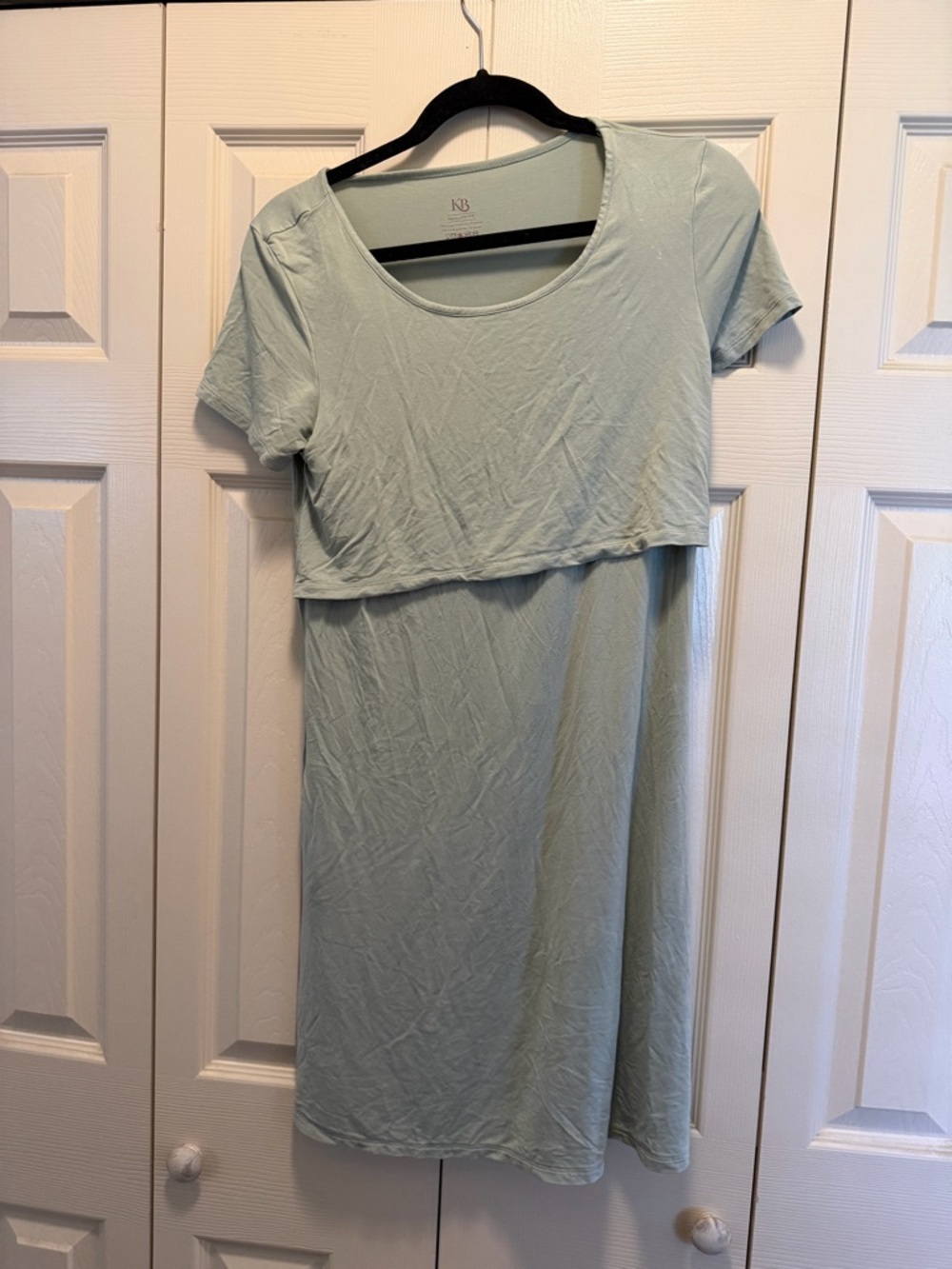 Kindred Bravely Mint Green Nursing Midi Dress